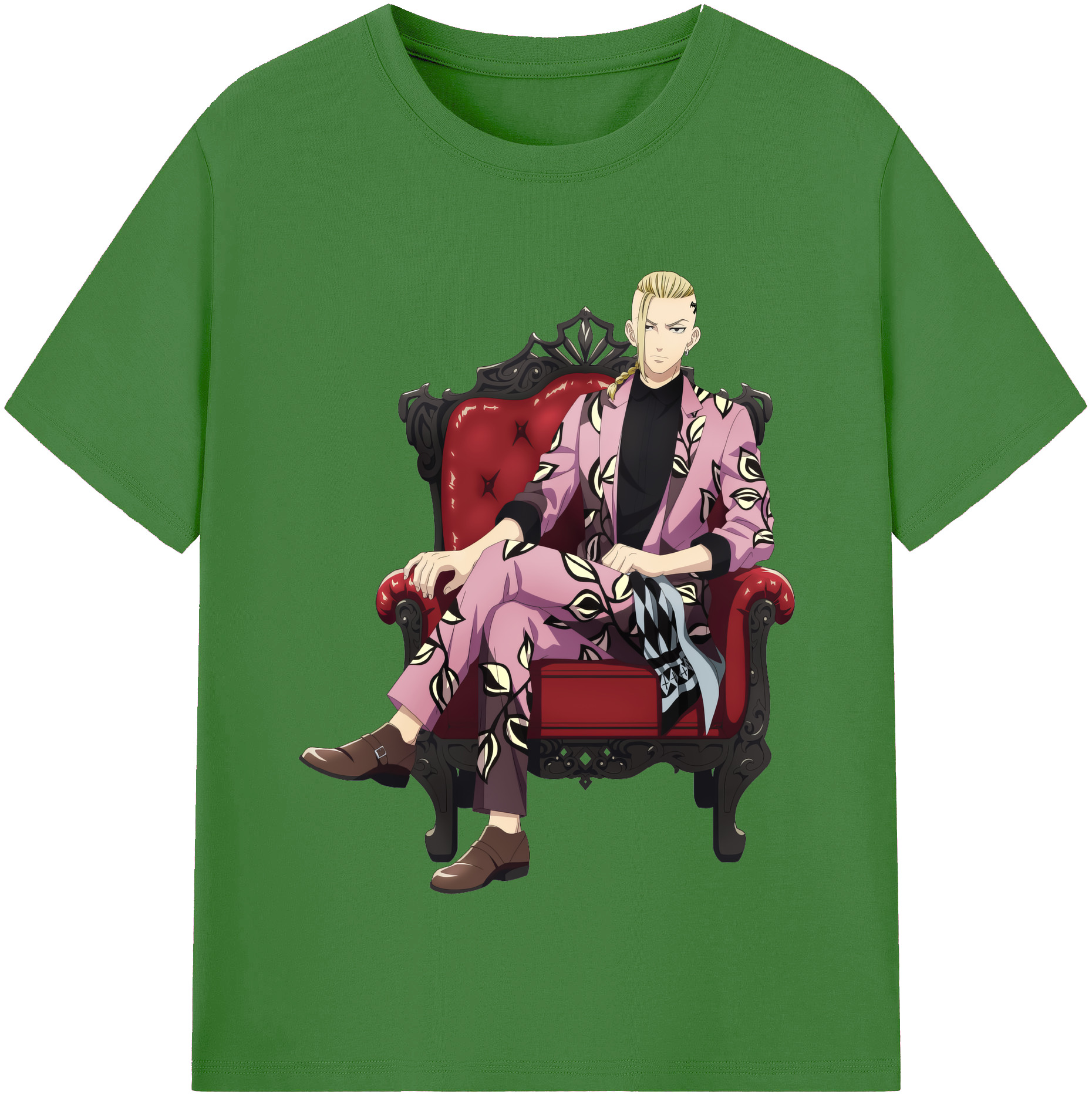 （画像用） 東京リベンジャーズ Tokyo Revengers レディースカジュアルプリントTシャツ（綿100％）
